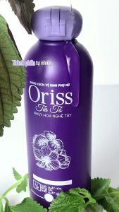 Dung dịch vệ sinh phụ nữ Oriss tía tô làm sạch dịu nhẹ ngăn mùi ngừa vấn đề phụ khoa 200ml