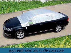 Bạt trùm nóc oto SUV hàng 5d 3 lớp dày dặn chống nắng nóng