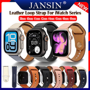 Leather Strap For Apple Watch Ultra 3 2 Band 49mm iWatch Series 11 10 9 8 7 6 5 4 SE3 46mm 45mm 41mm 40mm 44mm 42mm 38mm High-Quality Belt