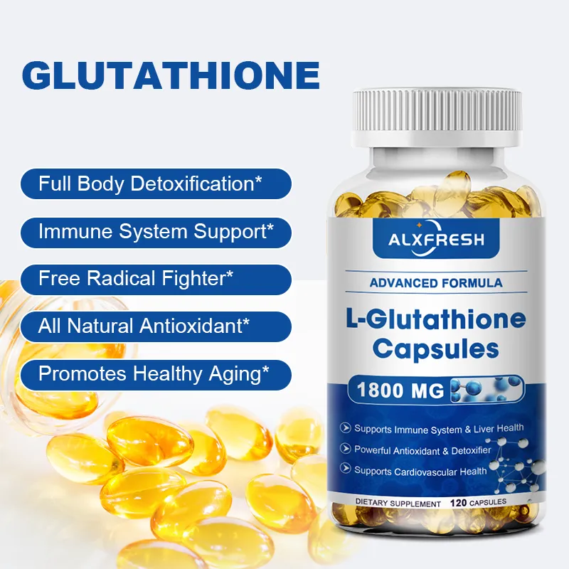 Glutathione Capsules for Antioxidant Anti-Aging Healthy Whitening Skin and  Liver Health Detoxification Supplement | Lazada PH