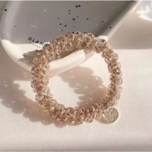 ALENADAY - Ikat Rambut Fashion Korea Anak & Dewasa Gelang Cantik Premium Crystal Mutiara ACC33