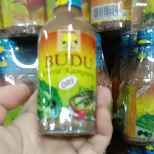 CAP SELERA KAMPUNG BUDU ORI KETEREH 1 DOZEN 12 BOTOL