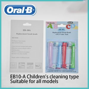 Oral-B หัวแปรง หัวแปรงสีฟันไฟฟ้า หัวแปรงสีฟันไฟฟ้า สําหรับ Braun Oral B สีขาว แบบเปลี่ยนสําหรับ Oral B Rotary