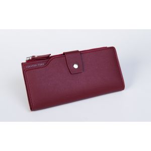 Louis - Dompet Wanita / Clutch Dompet Compact Premium Import UnisexPanjang - Red
