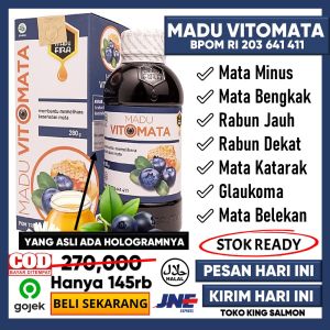 Madu VITOMATA Obat Mata Mengtasi Mata Minus Rabun Jauh Obat Mata Katarak Paling Ampuh