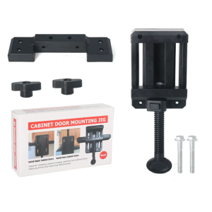 Professional Cabinet Door Installation Positioner with Adjustable Length Plastic for Precise Woodworking Projects