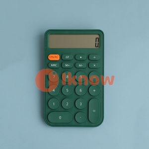 12 Digit Candy Color Calculator Big Button Financial Business Accounting Tool Suitable For School Students Office Supplies