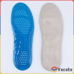 Elastic Silicone Gel Orthotic Sport Insert Running Insoles support arch massage Shoes pads Cushion