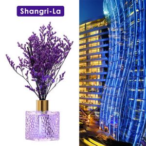80ml Home fragrance toilet deodorant bedroom reed diffuser dry flower fragrance room freshener air freshener for room