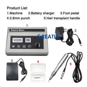 GREATLH Hair Planting Tools Implant Instrument FUE Follicle Extraction Implant Kit Fue Hair Follicle Extractor Machine