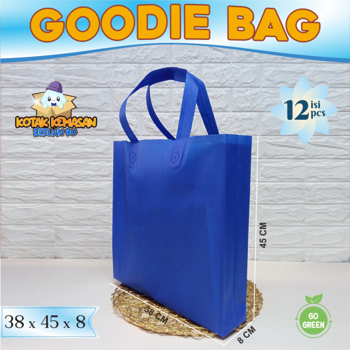 Shopping Bag Goodiebag Tasjes 12 Pcs Goodie Bag Tali Ukuran Jumbo
