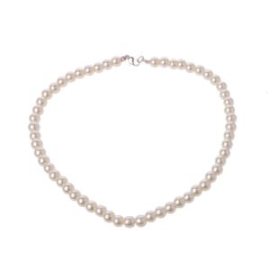 🔥Fashion Vintage Elegant White Glass Imitation Freshwater Pearl Necklaces Women Jewerly LovelylifeFu👍
