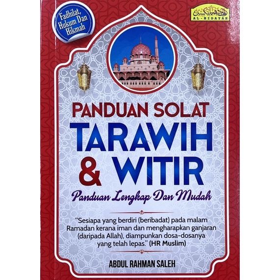 Buku Panduan Solat Tarawih & Witir Panduan Lengkap dan Mudah | Lazada