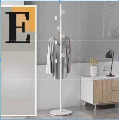 【Half Price For 2Pc】Metal Clothes Rack Stand Coat Rack Stand Cloth Rack Stand Clothes Hanger Rack Bag Rack Stand Organizer #011