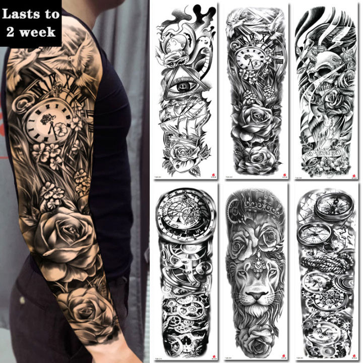 Amazon.com: EeXUAN Large Robot Arm Waterproof Temporary Tattoos Men Women  Mechanical Arm Sleeve Tatoo Fake Tattoo Stickers Body Art Tatto : Beauty &  Personal Care