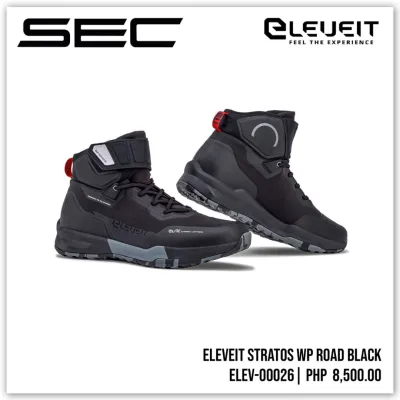 SEC Eleveit Riding Shoes Boots for Motorcycle Stratos WP Road 39-46