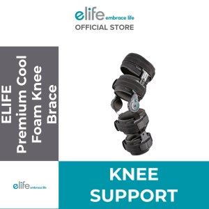 elife Cool Foam Knee Brace (Knee Support) [E-KN099C / MKNPO10] (1Pcs)