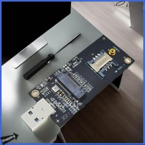 【jianzhanqinl】 1 Set DW5821E M2-NGFF DW5811e DW5816E EM7455 L860-GL USB3.0 Expansion Card For 3G 4G 5G LTE Module M2 USB Adapter