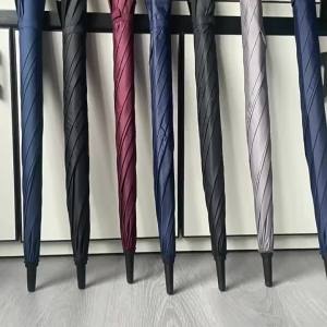 Folding Umbrella Long Handle 27 Inch Umbrella Folding commuting travel outdoor work school and changing weather Daily Carry Rain and Sun Protection Compact Outdoor Weather Accessory