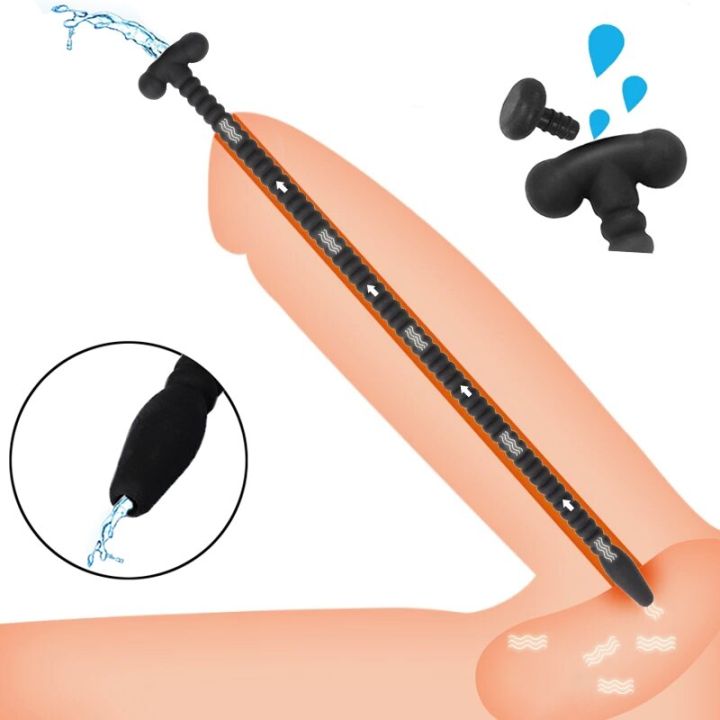 sex toys gays Privacy]Silicone Long Thread Urethral Catheter Plug Dilator Set Male Hollow  Penis Plug Urethra Sound Insert Sex Toys for Man Gay sex toy Dilator Kit  Urethral Dilators - Lazada
