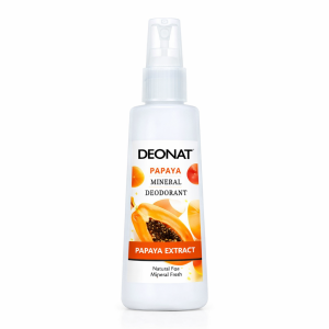Deonat Papaya Mineral Deodorant Spray 100ml | Natural Fresh Deodorant