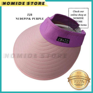 TOPI SENAM WANITA VISOR GOLF CAP WOMAN KOREA OLAHRAGA LARI Pantai Golf i Pelindung Anti UV Import zj