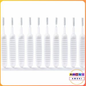 Amoki 10Pcs Anti-clogging Mini Hole Cleaning Brushes Shower Head Cleaning Cell Phone Hole Cleaning Tools
