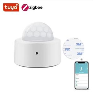 (HD1)3Pcs For Tuya ZigBee PIR Motion Sensor Human Detector Wireless Smart Security Alarm For Alexa For Home