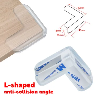 Baby Safety Anti-collision Angle Protector Thickening Transparent Table Corner Protection Baby Corner Protector for Furniture Sharp Corners