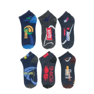 ถุงเท้านักเรียน ยกแพ็ค 12คู่ / 6คู่ ถุงเท้า คลุมตาตุ่ม ช/ญ ใส่ได้ ฟรีไซส์ 34-41 มีแบ่งขาย6คู่