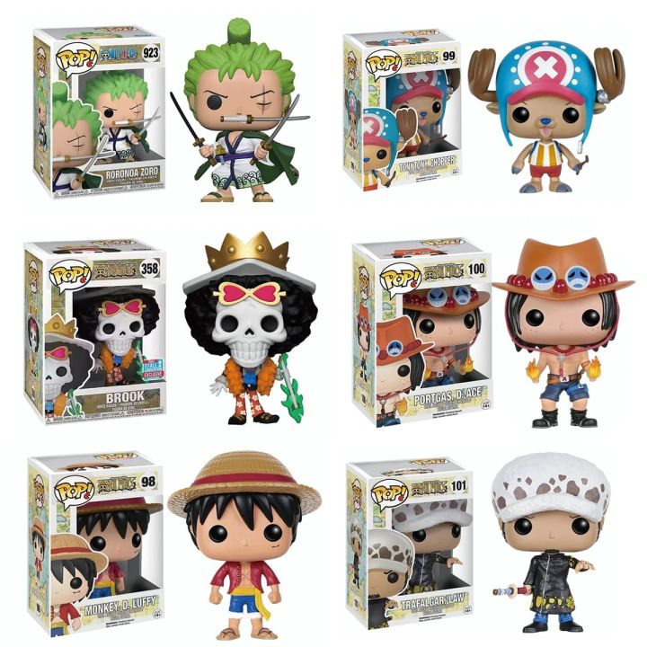 2024 Funko Pop Piece Figure Luffy Chopper AISI Luo Luffytaro Action