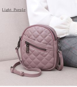 Tas Selempang Bahu Wanita Tas Model Jahit Jahit Tas mini Tas HP Tas fashion