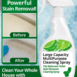Toilet Bathroom Tile Cleaner All Year Round for Adults and Housewives  Large Capacity Stain Removal Spray for Home Use  Perfect for Young People