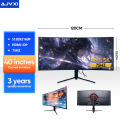 AJVXI 34" Ultrawide Curved Gaming Monitor 180HZ,  IPS panel/1ms, 3440 * 1440, 21:9 (24,27,32 34,INCH Frameless Full Screen)Gaming Monitor 165hz Curved 4k display computer monitor 1MS HDMI/DP/VGA Warranty 3 Years. 