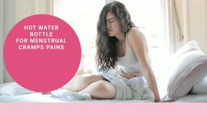 HomeTop Premium Classic Rubber Hot or Cold Water Bottle with Soft Fleece Cover (2 Liters Blue/Blue Polka Dot)