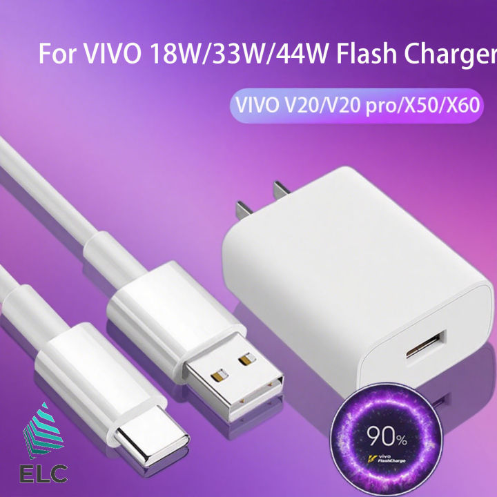 【IN STOCK】🔥FOR VIVO 18W/33w/80w Vivo Fast Charger Micro USB Cable For vivo  y11 y12s y20i y1s y31 y20s Y19/Y20i FOR VIVO 18W/33w/80w Vivo Fast Charger 