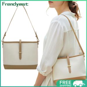 Fashionable Womens Large Bucket Bag with Vintage Look Crossbody Shoulder Bag for Daily Use and Travel