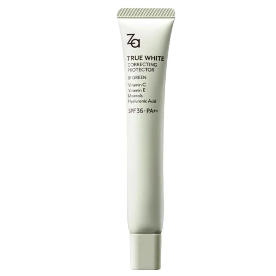 ZA Base Face Primer Cream Whitening Sunscreen SPF 34 36 Control