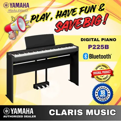 YAMAHA P225B DIGITAL PIANO NEW MODEL! (MODEL: P225B / P225 / p225b /P-225B /P225 BLACK)