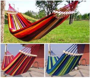 Võng Dã Ngoại Nhiều Màu 2 Lớp – Chắc Chắn Êm Ái Tiện Lợi Cho Cắm Trại & Picnic