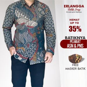 Kemeja Batik Pria Lengan Panjang Terbaru 2022