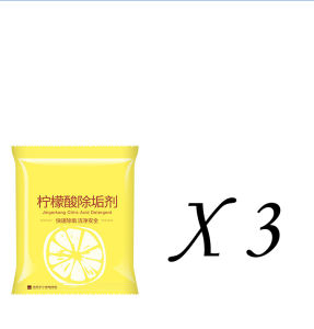 [Local Seller] Bundle Citric Acid Detergent Powder Individually pack small pack convenient 10g per pack Food Grade Household Strong Scale Remover Teapot Cleaning Descaling