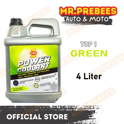 TOP 1 Coolant Green 4L Ready To Use