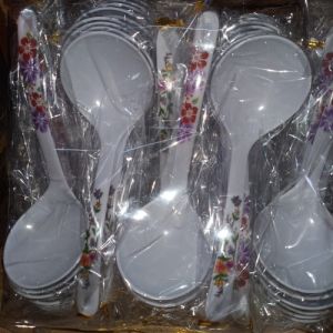(50 PCS) Souvenir Pernikahan Centong Sayur Irus Melamin Import Kemas Plastik Murah Unik Grosir Mewah