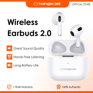 Tango Jet Wireless Earbuds 2.0 with Great Sound Quality Hands Free Listening Long Battery Life