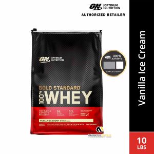 Optimum Nutrition - Gold Standard 100% Whey Protein [10LBS 144 Servings] [Whey Gold Standard] [Protein]