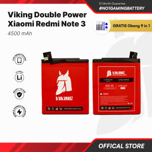 VIKING Baterai Xiaomi Redmi Note 3 - Note 3 Pro BM46 Double Power