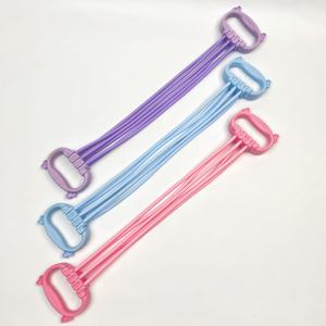 WE 4041 = 六档可调节拉力器 #颜色随机 6-Level Adjustable Resistance Band #Random Color