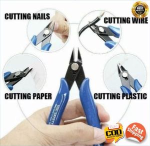 Tang Gunting Potong Kabel Kawat Coil Wire Kapas Cotton Cutter Nipper Plier 5 inch Serbaguna