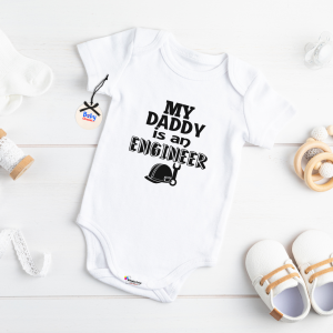 Baby Onesies PH My Daddy is an Engineer Career Statement Baby Onesie 0-12 months Newborn Baby Boy Girl Cotton Bodysuit